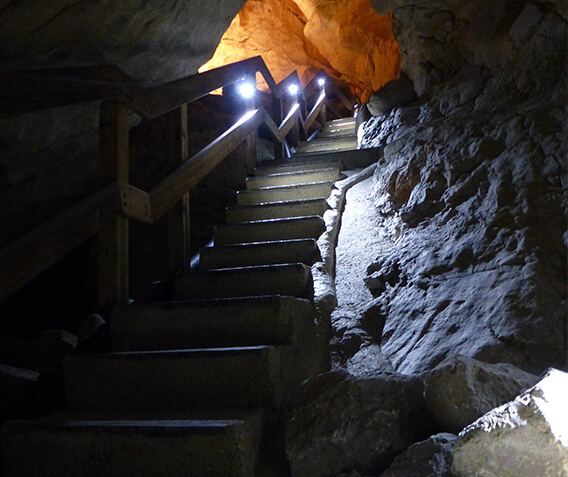 Lamprechtshoehle-Dunkle-Hoehle-Treppe-23-75